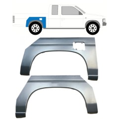 Panel de reparación guardabarros trasero para Nissan Pickup D21 1987-1997 / Izquierda+Derecha / Conjunto 9926