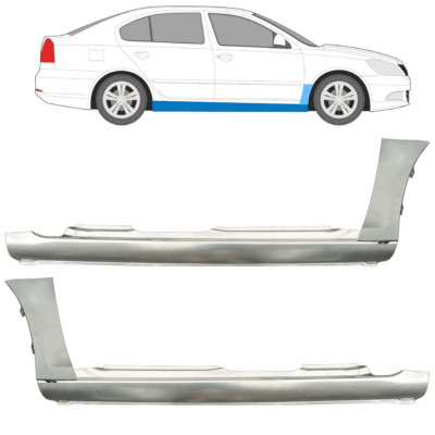 Panel de reparación del umbral + guardabarros delantero para Skoda Octavia 2004-2013 11178