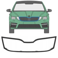 Marco de parrilla delantera para Skoda Octavia III 2017-2020 16207
