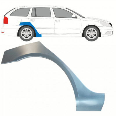 SKODA OCTAVIA 2004-2013 PANEL DE REPARACIÓN DEL ALERÓN TRASERO / DERECHA