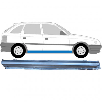 Panel de reparación del umbral para Opel Astra 1991-2002 / Derecho 6866