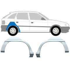 Panel de reparación guardabarros trasero para Opel Astra F 1991-2002 / Izquierda+Derecha / HATCHBACK / Conjunto 9686