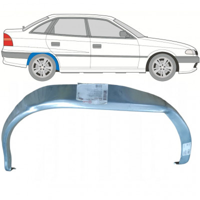 OPEL ASTRA 1991-2002 PANEL DE REPARACIÓN DEL PASO DE RUEDA TRASERO INTERIOR / DERECHA