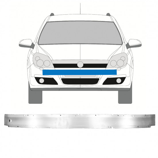 OPEL ASTRA H 2003-2014 REFUERZO PARAGOLPES PARA COCHE