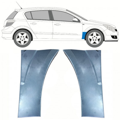 Panel de reparación guardabarros delantero para Opel Astra 2003-2014 / Izquierda+Derecha / Conjunto 10138