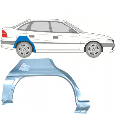 OPEL ASTRA 1991-2002 SEDAN PANEL DE REPARACIÓN DEL ALERÓN TRASERO / DERECHA