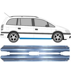 Umbral completo para Opel Zafira A 1999-2005 / Izquierda+Derecha / Conjunto 9260