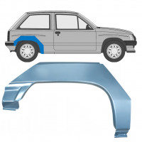 Panel de reparación guardabarros trasero para Opel Corsa A 1982-1993 / Derecho 7701