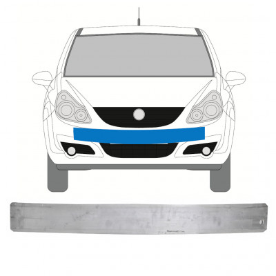 OPEL CORSA D 2006-2014 REFUERZO PARAGOLPES PARA COCHE