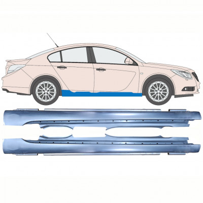 OPEL INSIGNIA 2008-2017 PANEL DE REPARACIÓN DEL UMBRAL / KIT