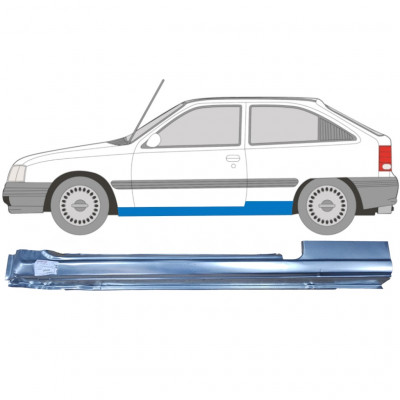 Panel de reparación del umbral para Opel Kadett 1984-1993 / Izquierda 6939