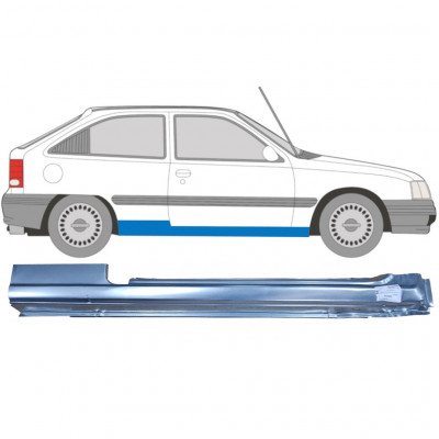 OPEL KADETT 1984-1993 3 PUERTAS PANEL DE REPARACIÓN DEL UMBRAL / DERECHA