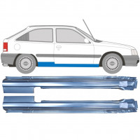 Panel de reparación del umbral para Opel Kadett 1984-1993 / Izquierda+Derecha / Conjunto 9449