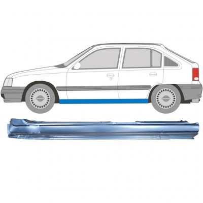 OPEL KADETT 1984-1993 5 PUERTAS PANEL DE REPARACIÓN DEL UMBRAL / IZQUIERDA