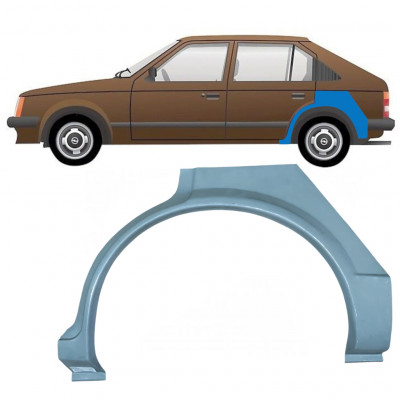 OPEL KADETT D 1979-1984 5 PUERTAS PANEL DE REPARACIÓN DEL ALERÓN TRASERO / IZQUIERDA