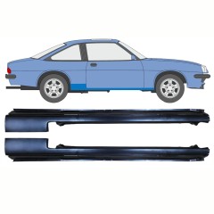 Umbral completo para Opel Manta B 1975-1988 / Izquierda+Derecha / Conjunto 11080