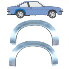 Panel de reparación guardabarros trasero para Opel Manta B 1975-1988 / Izquierda+Derecha / Conjunto 11079