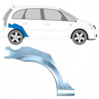 Panel de reparación guardabarros trasero para Opel Meriva 2003-2010 / Derecho 5829