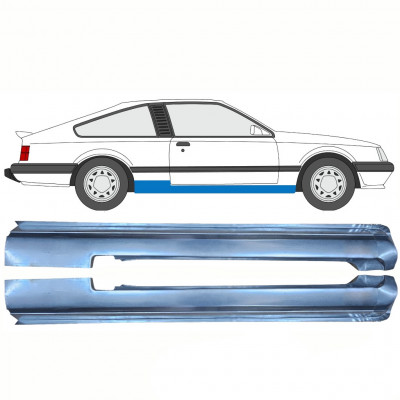 Panel de reparación del umbral para Opel Monza 1978-1986 / Izquierda+Derecha / Conjunto 10868