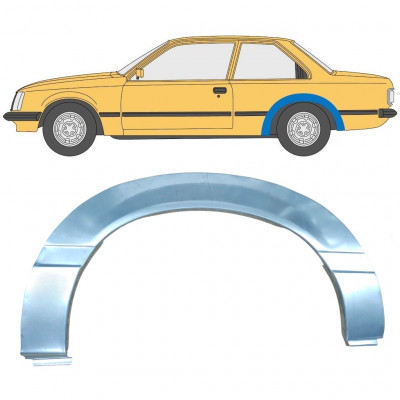 Panel de reparación guardabarros trasero para Opel Rekord E 1977-1986 / Izquierda 11038