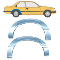 Panel de reparación guardabarros trasero para Opel Rekord E 1977-1986 / Izquierda+Derecha / Conjunto 11039