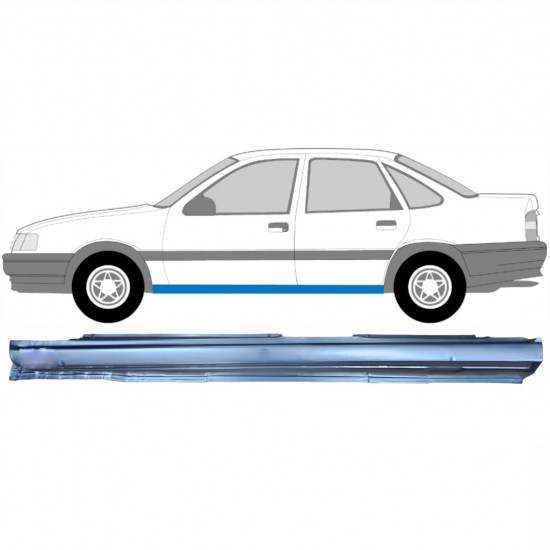 Panel de reparación del umbral para Opel Vectra 1988-1995 / Izquierda 6898