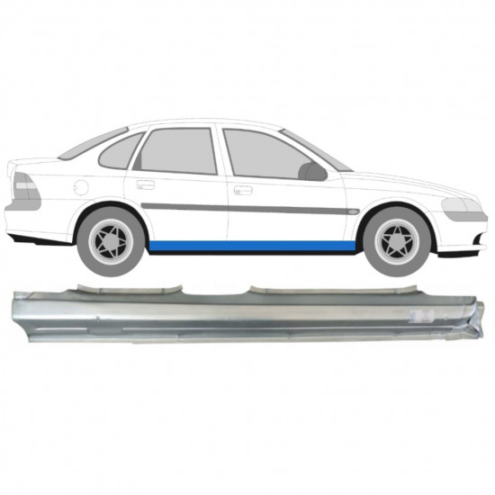 Panel de reparación del umbral para Opel Vectra 1995-2002 / Derecho 6891