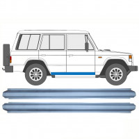 Panel de reparación del umbral para Mitsubishi Pajero 1982-1992 / Izquierda = Derecha (simétrico) / Conjunto 10363