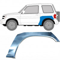 Panel de reparación guardabarros trasero para Mitsubishi Pajero Pinin 1998-2007 / Izquierda 5522