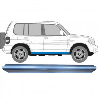 Panel de reparación del umbral para Mitsubishi Pajero Pinin 1998-2007 / Izquierda = Derecha (simétrico) 5125