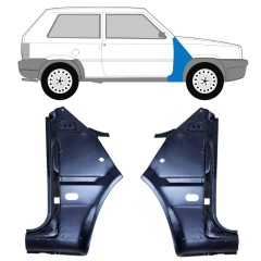 Guardabarro delantero para Fiat Panda 1980-2002 / Izquierda+Derecha / Conjunto 11813
