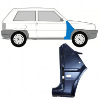 Panel de reparación guardabarros delantero para Fiat Panda 1980-2002 / Derecho 11811