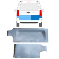 Panel de reparación puerta trasera para Citroen Berlingo 2008-2018 / Izquierda+Derecha 15213