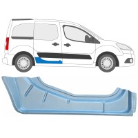 Panel de reparación puerta corredera interna para Citroen Berlingo 2008-2018 / Derecho 17070
