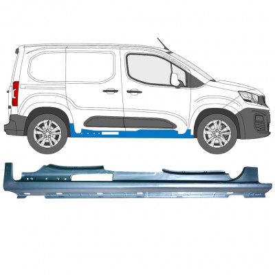 Umbral completo para Peugeot Partner 2018-2023 / Derecho 12875