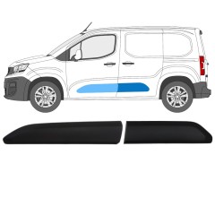 Moldura lateral para Peugeot Partner 2018-2023 / Izquierda / Conjunto 12989