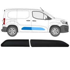 Moldura lateral para Peugeot Partner 2018-2023 / Derecho / Conjunto 12988