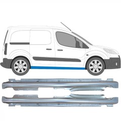 Umbral completo para Peugeot Partner 2008-2018 / Izquierda+Derecha / Conjunto 9264