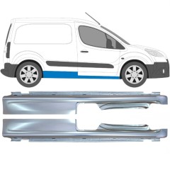 Panel de reparación del umbral para Citroen Berlingo 2008-2018 / Izquierda+Derecha / Conjunto 14099