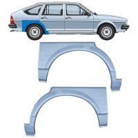 Panel de reparación guardabarros trasero para Volkswagen Passat B2 1980-1988 / Izquierda+Derecha / SEDAN / HATCHBACK / Conjunto 10472