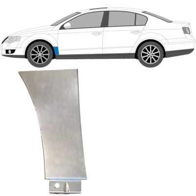 Panel de reparación guardabarros delantero para Volkswagen Passat B6 2005-2010 / Izquierda 14696