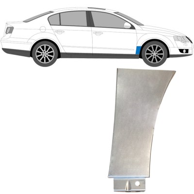 Panel de reparación guardabarros delantero para Volkswagen Passat B6 2005-2010 / Derecho 14690