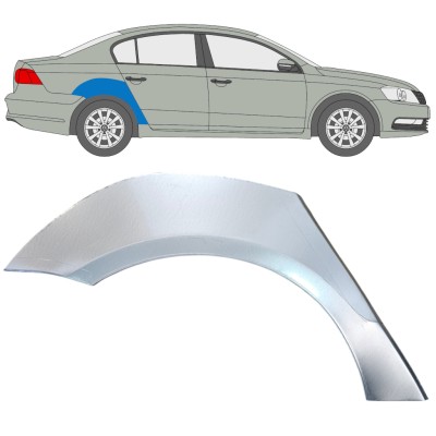Panel de reparación guardabarros trasero para Volkswagen Passat B7 2010-2015 / Derecho 16352