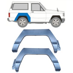 Panel de reparación guardabarros trasero para Nissan Patrol K160 1979-1990 / Izquierda+Derecha / Conjunto 10412