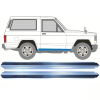 Panel de reparación del umbral para Nissan Patrol K160 1979-1990 / Izquierda+Derecha / Conjunto 16291