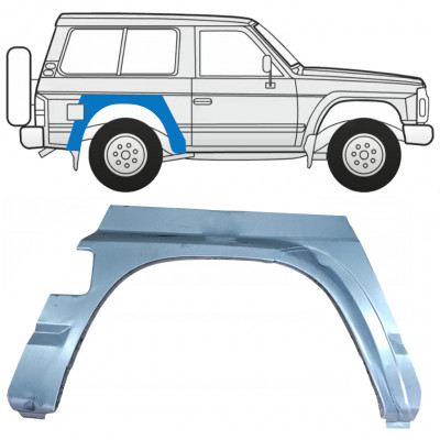 NISSAN PATROL 1990-1997 2 PUERTAS PANEL DE REPARACIÓN DEL ALERÓN TRASERO / DERECHA