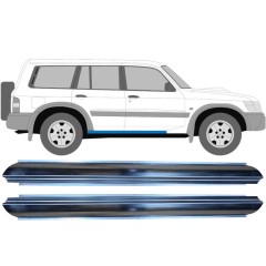 Panel de reparación del umbral para Nissan Patrol Y61 GY61 1997-2009 / Izquierda = Derecha (simétrico) / Conjunto 10284