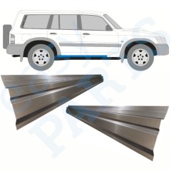 Panel de reparación del umbral interno para Nissan Patrol Y61 GY61 1997-2009 / Izquierda = Derecha (simétrico) / Conjunto 10366