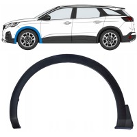 Moldura lateral guardabarros delantero para Peugeot 3008 2016-2024 / Izquierda 17032