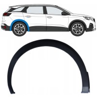 Moldura lateral guardabarros trasero para Peugeot 3008 2016-2024 / Derecho 17033